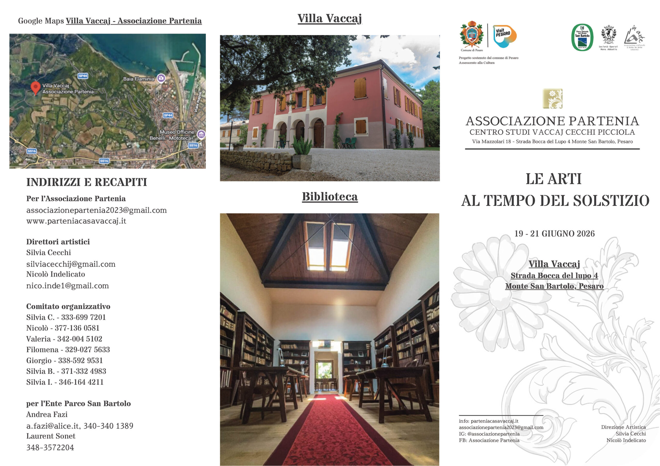LE ARTI AL TEMPO DEL SOLSTIZIO
